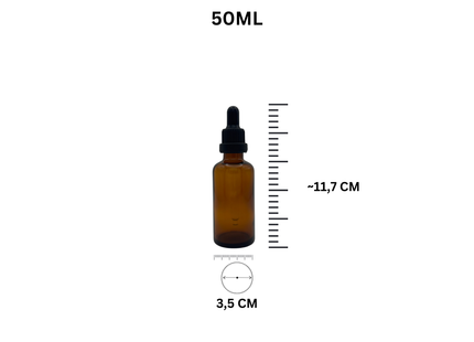 Braunglasflasche mit Pipette