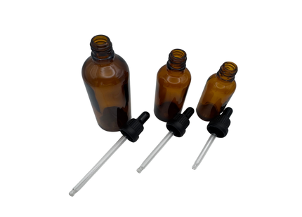 Braunglasflasche mit Pipette