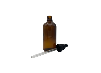 Braunglasflasche mit Pipette