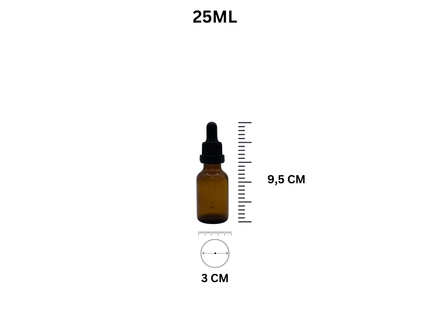 Braunglasflasche mit Pipette
