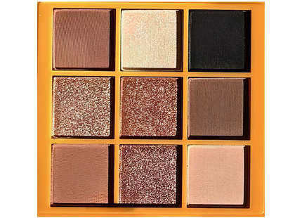 LASH STEP "Bronzed" 9 Universal Eyeshadows Eyeshadow Palette