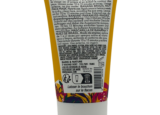 Baija Face Mask Banana Brazil Nut 25 ML