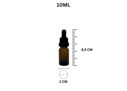 Braunglasflasche mit Pipette