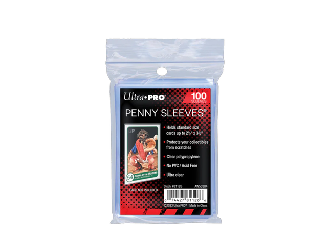 Ultra Pro Card Soft Penny Sleeves -Standard-
