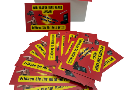 Wir kaufen Ihr Auto nicht! Visitenkarte
