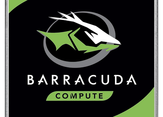 Seagate BarraCuda 2TB, Internal Hard Drive HDD, 3.5 Inch, 7200 RPM, 256 MB Cache, SATA 6GB/s, Silver, incl. Data Rescue Service (ST2000DMZ08)